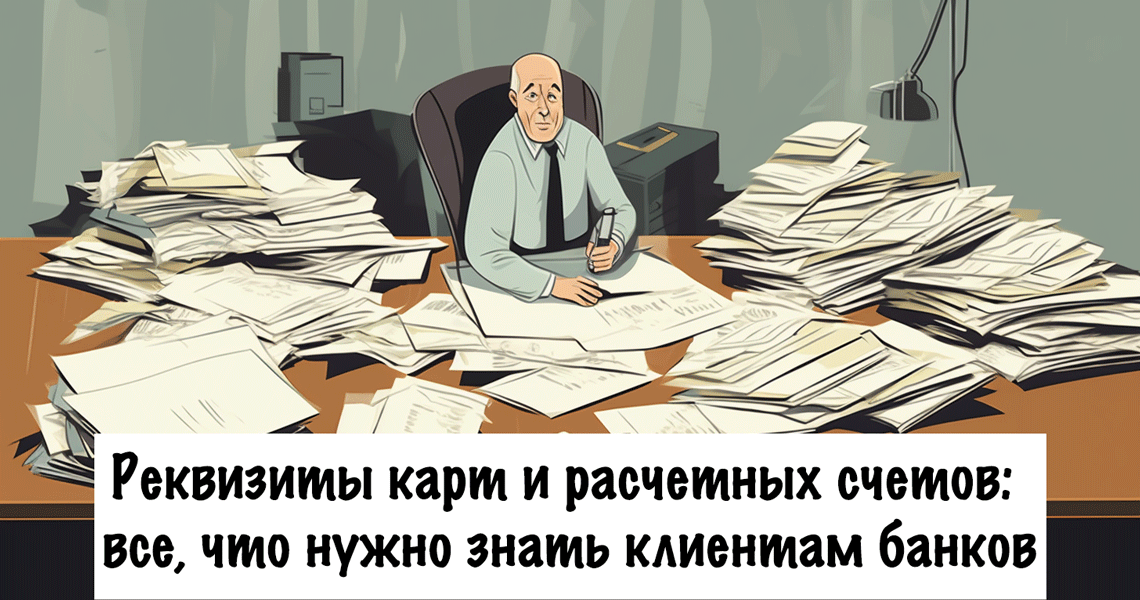 Реквизиты карт и расчетных счетов: все, что нужно знать клиентам банков