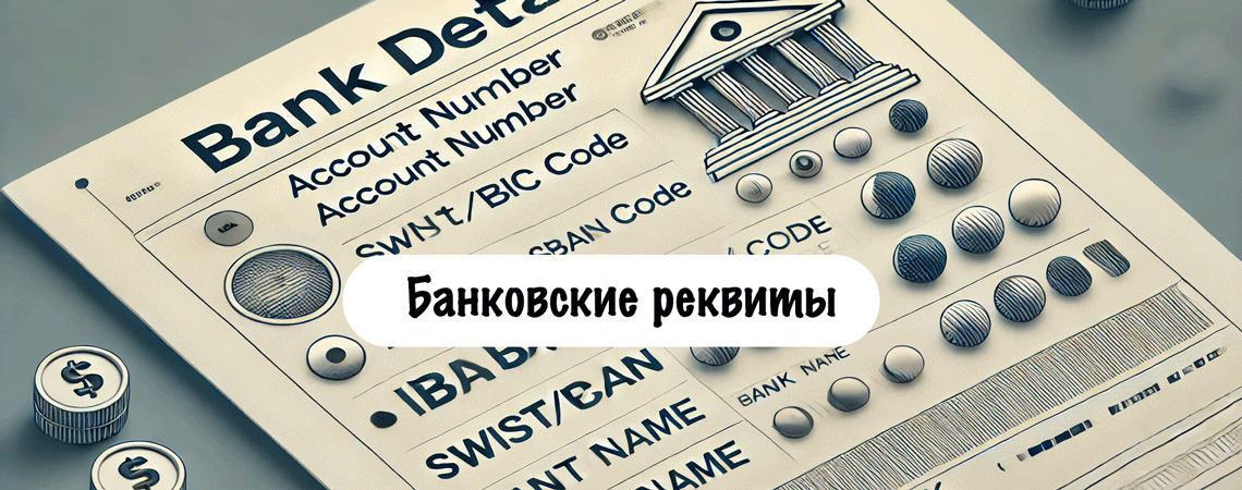 Банковские реквизиты: что они включают